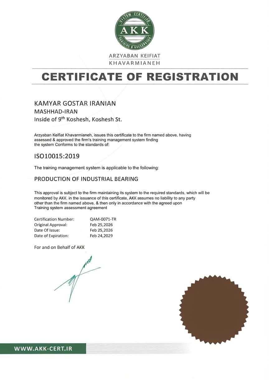 ISO 10015 : 2019