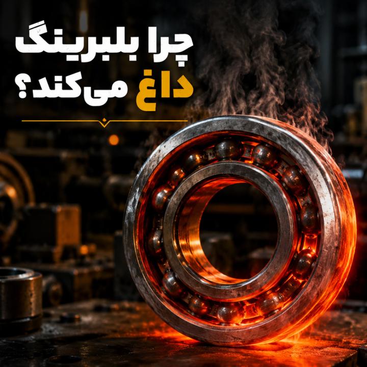 چرا بلبرینگ داغ میکند؟