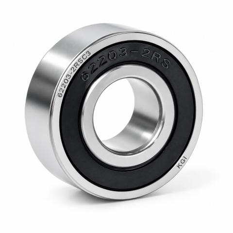 KGI 62203 2RS C3 Deep Groove Ball Bearing